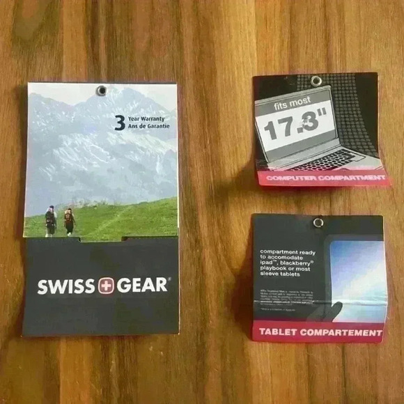 SwissGear Computer  Briefcase LIKE NEW - Picture 8 of 9